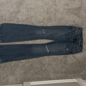 Distressed Low Rise American Eagle Jeans X-Long